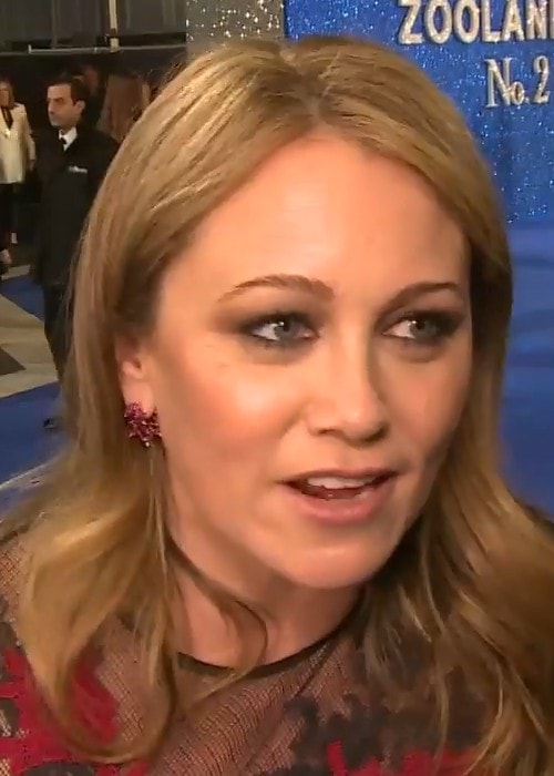 Christine Taylor during an interview in February 2016