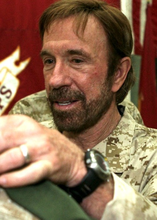 Chuck Norris during an event in November 2006