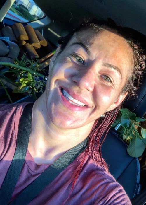 Cris Cyborg as seen in April 2019