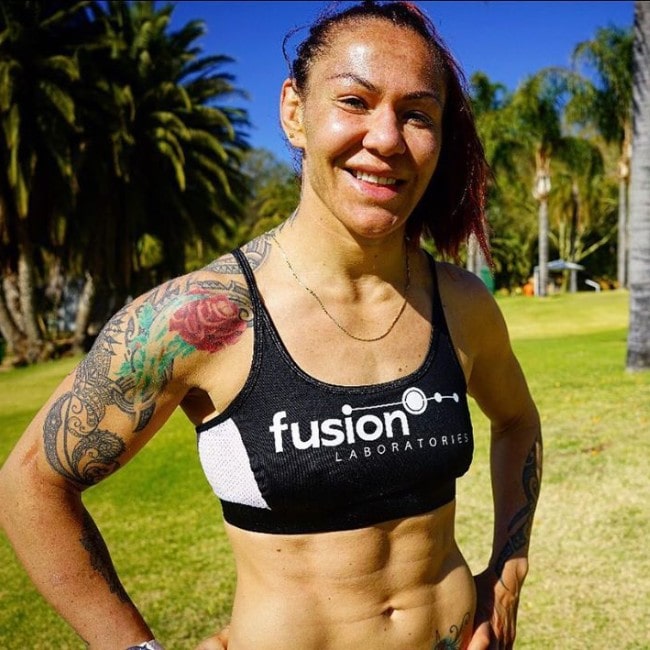 Cris Cyborg as seen in July 2019