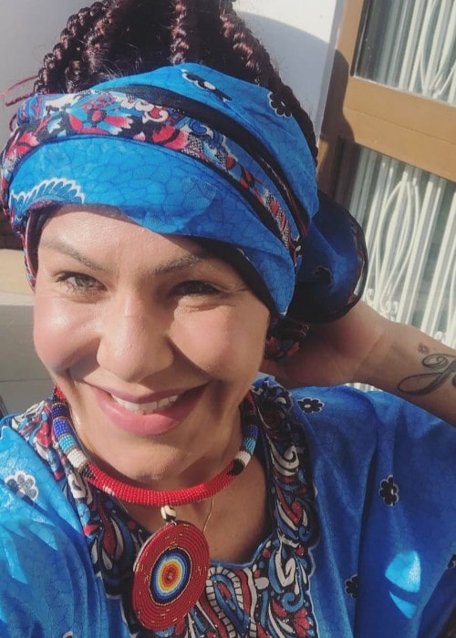 Cris Cyborg as seen in March 2019