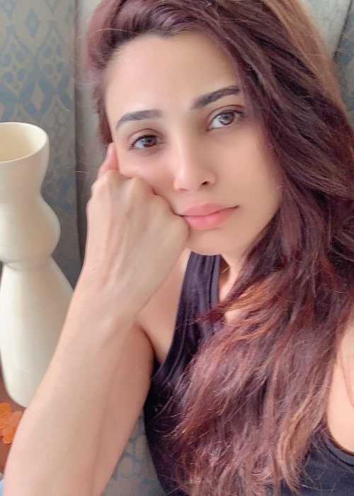 Daisy Shah as seen in a selfie taken in May 2019