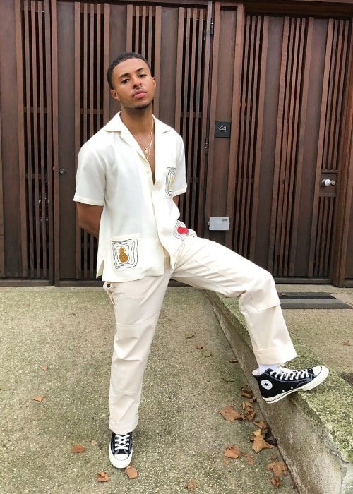 Diggy Simmons as seen while posing for the camera in August 2018