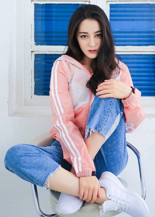 Dilraba Dilmurat as seen in a picture taken in July 2017