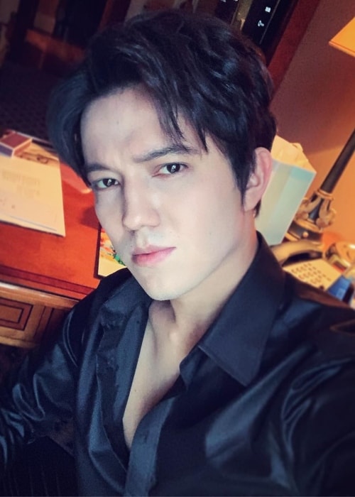 Dimash Kudaibergen as seen in a selfie taken in November 2019