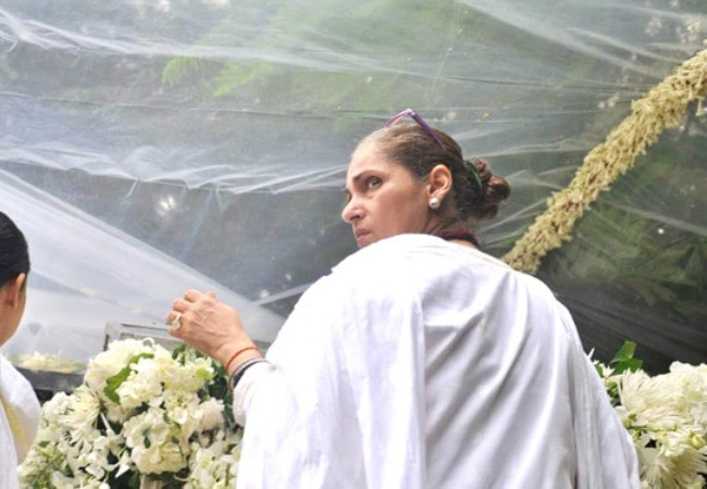 Dimple Kapadia as seen in July 2012