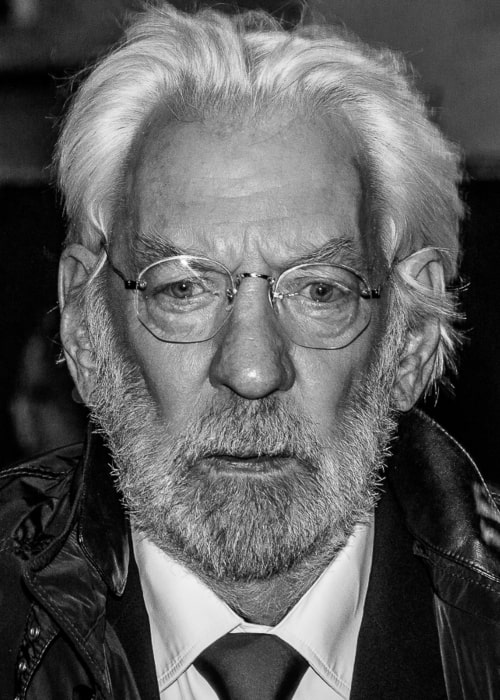 Donald Sutherland as seen in a picture taken at the Hunger Games Mockingjay London Premiere in November 2014