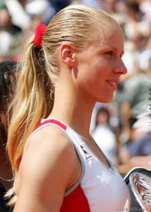 Elena Dementieva as seen in April 2012