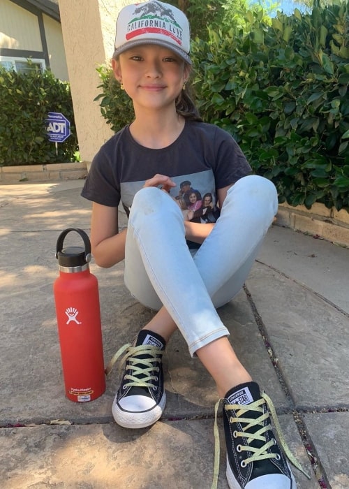 Ella Gross as seen in a picture taken in September 2019