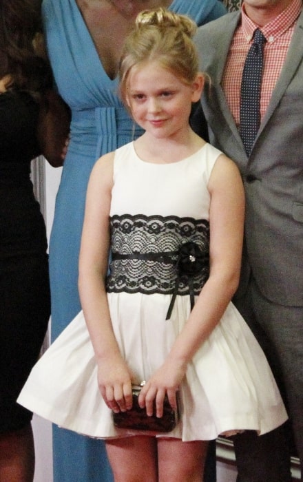 Emily Alyn Lind as seen in a picture taken at the 'Won't Back Down' NYC Premiere, Ziegfeld Theater in September 2012