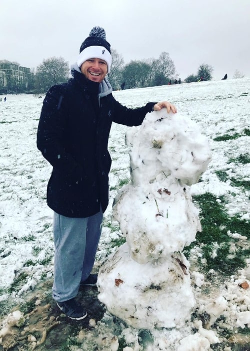 Eoin Morgan as seen in a picture taken at Primrose Hill in December 2017
