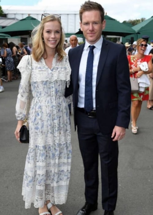 Eoin Morgan as seen in a picture taken at the Wimbledon in July 2019