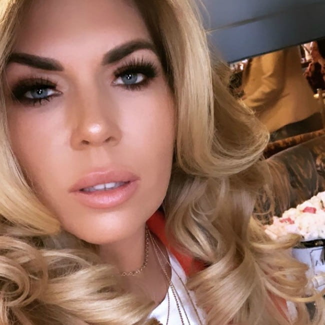 Frankie Essex in an Instagram selfie as seen in May 2019