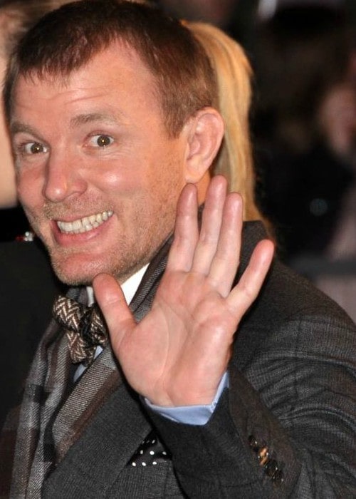 Guy Ritchie in Paris at a premiere in January 2012