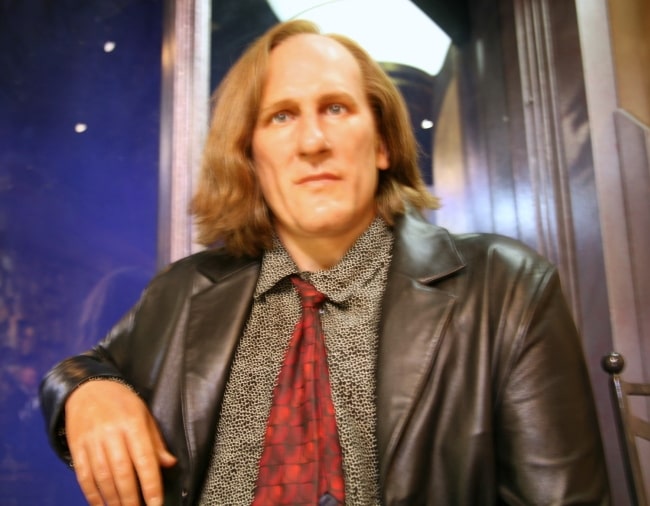 Gérard Depardieu as seen in a picture from his younger years