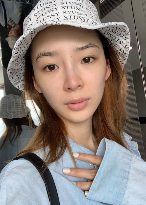 Irene Kim as seen in a selfie taken in August 2019