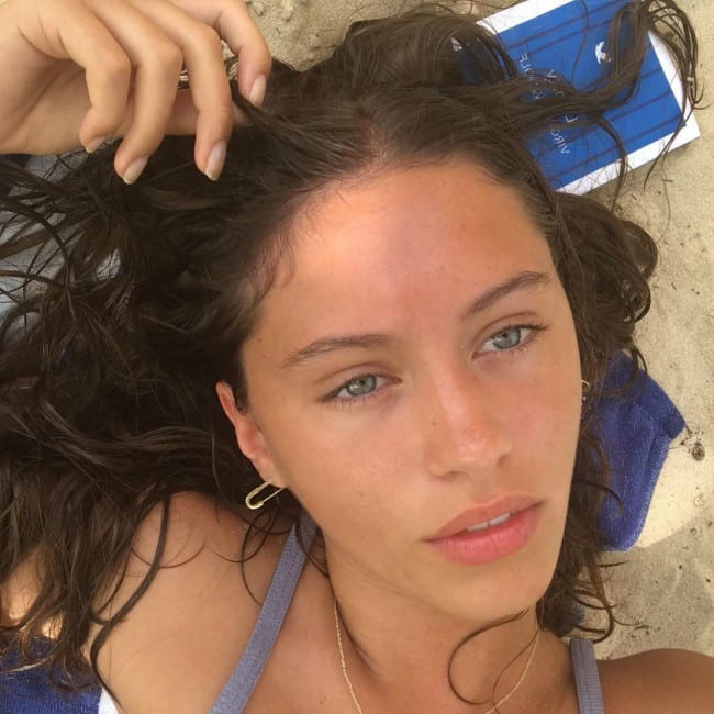 Iris Law in an Instagram selfie as seen in July 2019