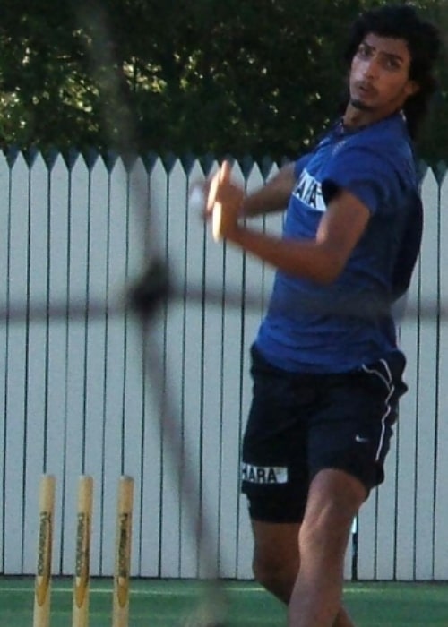 Ishant Sharma as seen in a picture taken at the Adelaide Oval in Australia in February 2008