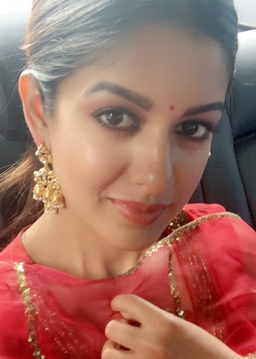 Ishita Dutta in a car selfie in October 2019