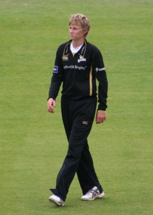 Joe Root as seen in a picture taken during his Yorkshire debut at Headingley, against the Essex Eagles in September 2009