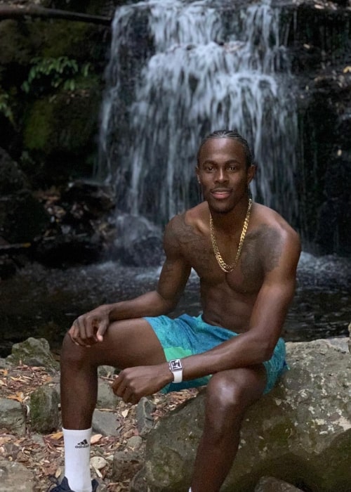 Jofra Archer as seen in a picture taken at the Wellington Park Reserve in January 2019