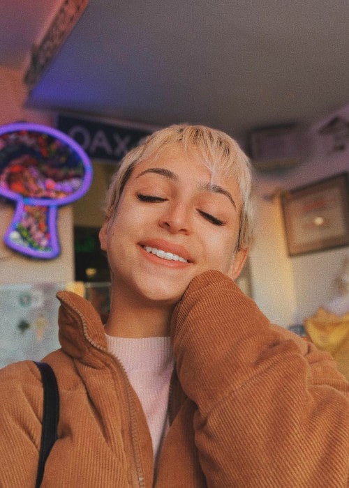 Josie Totah in a selfie as seen in January 2019