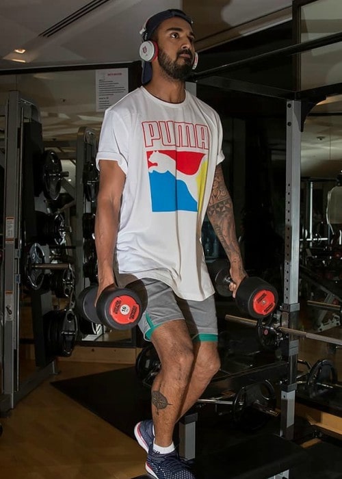 K. L. Rahul as seen in August 2019