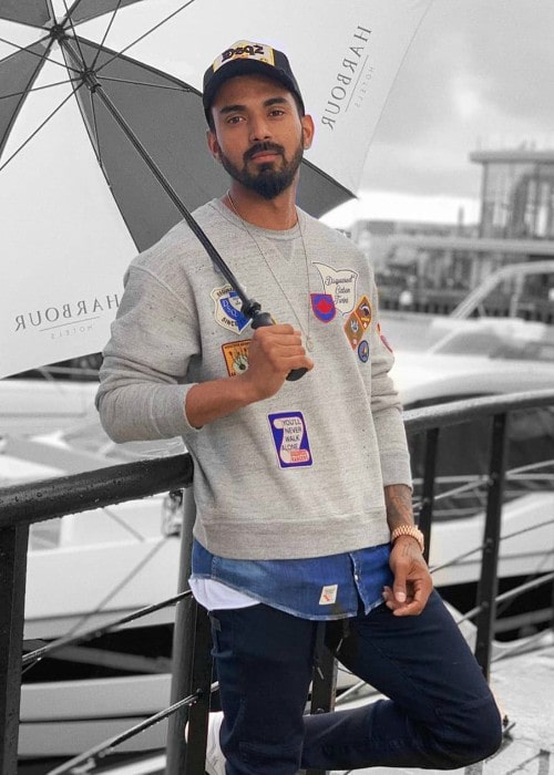 K. L. Rahul in an Instagram post in June 2019