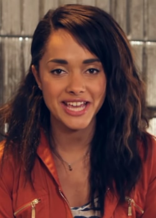 Karla Crome as seen in a screenshot taken during her interview with E4 in October 2012