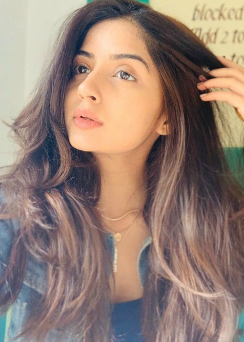 Kashmira Pardeshi in an Instagram selfie as seen in November 2019