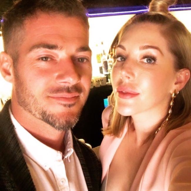 Katherine taking a selfie with her boyfriend Bobby Kootstra in August 2019