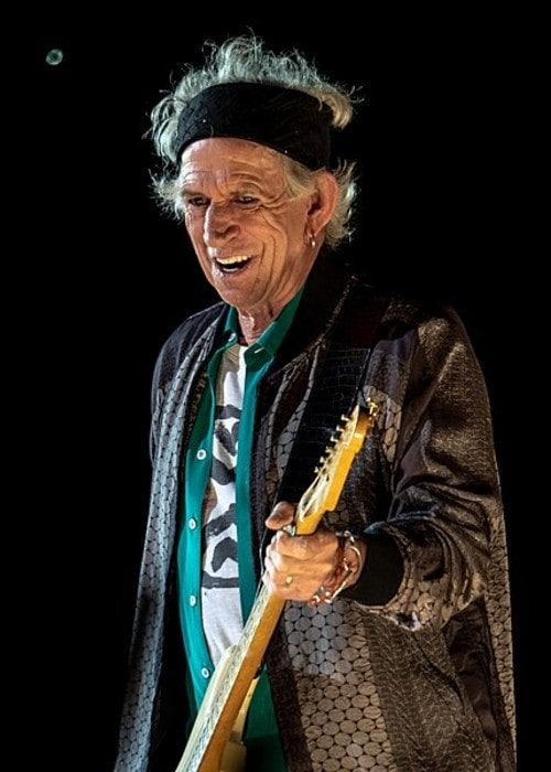 Keith Richards as seen in May 2018