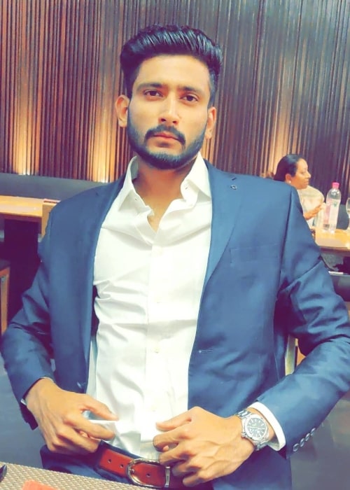 Khaleel Ahmed as seen in a picture taken at Holiday Inn Jaipur City Centre in January 2019