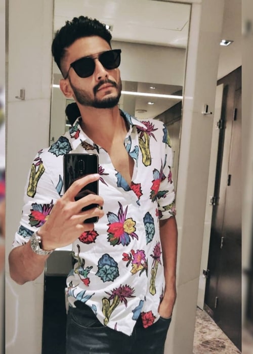 Khaleel Ahmed as seen in a selfie taken in May 2019