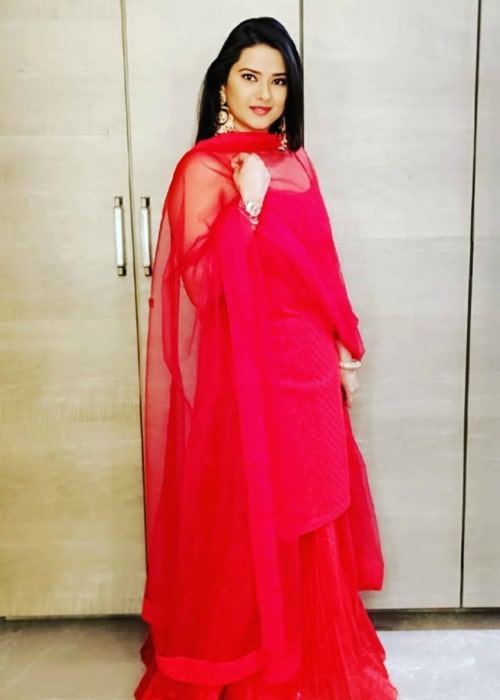 Kratika Sengar in an Instagram post as seen in September 2019