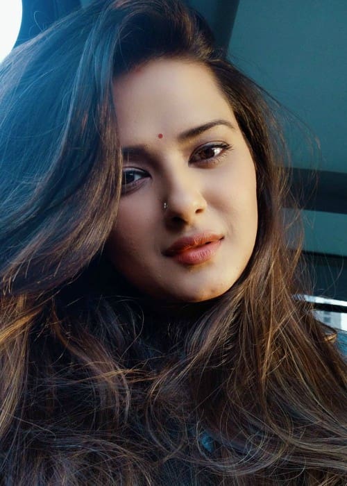 Kratika Sengar in an Instagram selfie as seen in March 2019