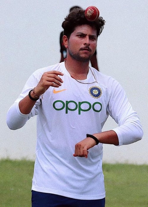 Kuldeep Yadav as seen in a picture taken in September 2019