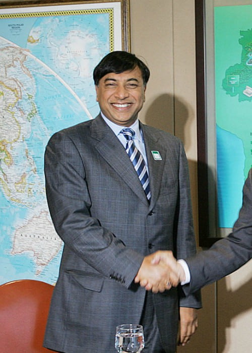 Lakshmi Mittal as seen in August 2006