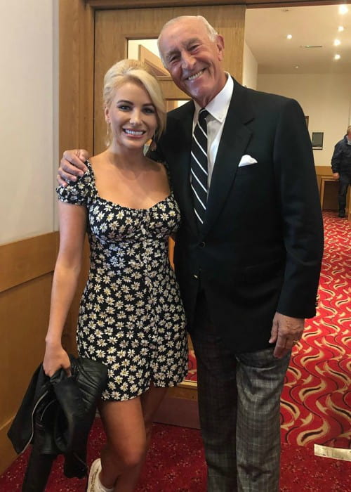 Len Goodman and Cliona Hagan as seen in July 2019