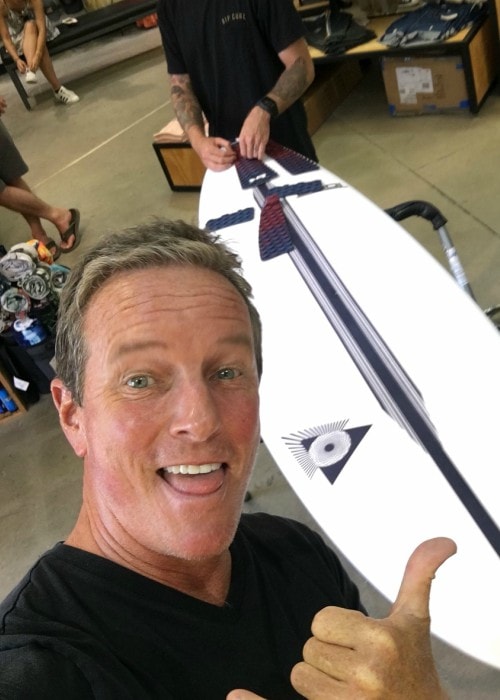 Linden Ashby in a selfie in August 2018