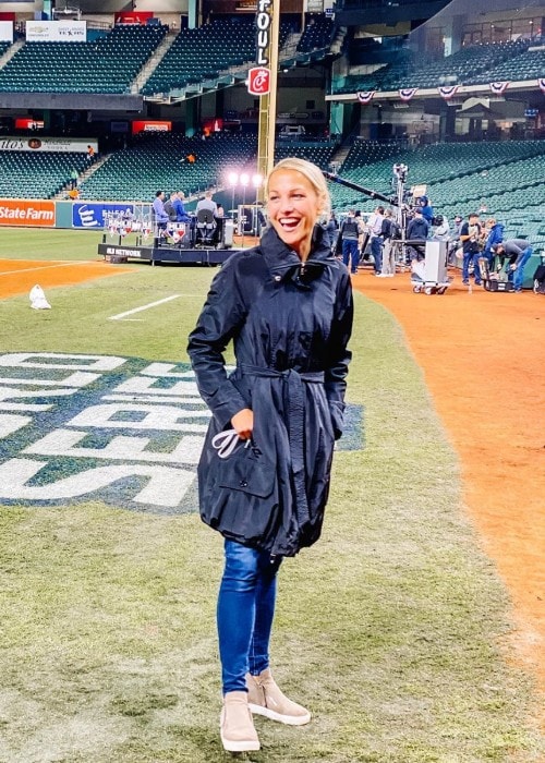 Lindsay Czarniak as seen in November 2019