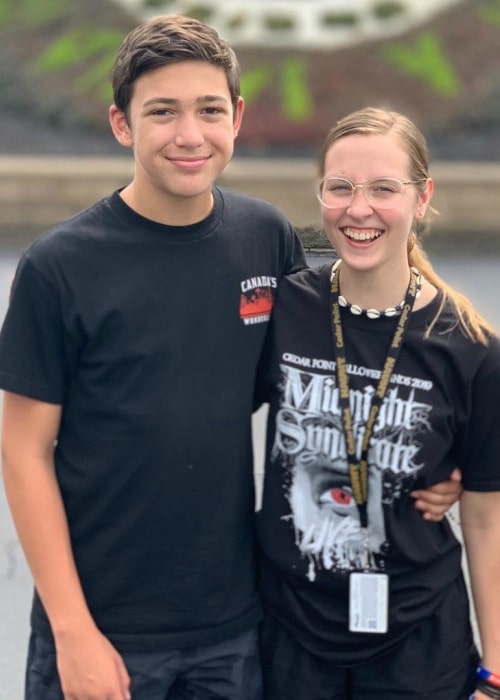 Logan Joiner and Sophia as seen in September 2019