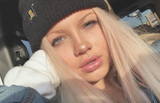 Maddie Lambert in an Instagram selfie as seen in November 2019