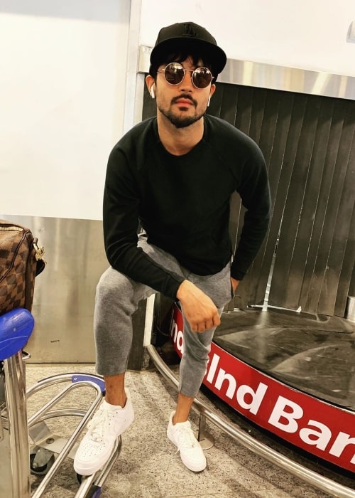 Manish Pandey as seen in a picture taken in September 2019