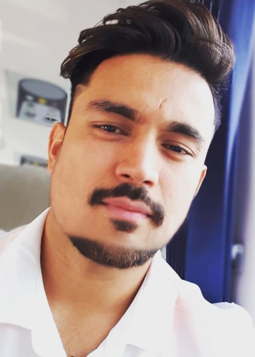 Manish Pandey as seen in a selfie taken in July 2018