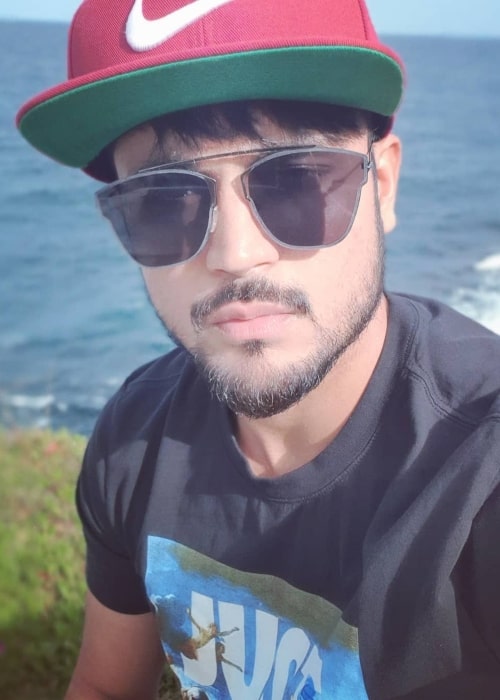 Manish Pandey as seen in a selfie taken in June 2019