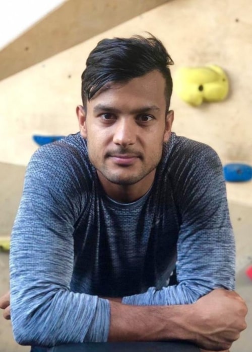 Mayank Agarwal as seen in a picture taken at the The Outfit Gym Indiranagar, Bengaluru in June 2019