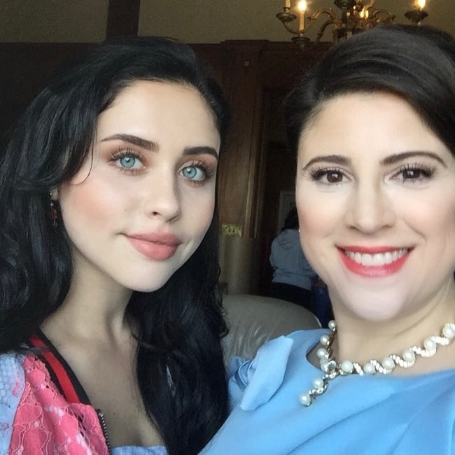 Melanie Paxson (Right) as seen while taking a selfie alongside her on-screen daughter, Brenna D’Amico, in July 2019