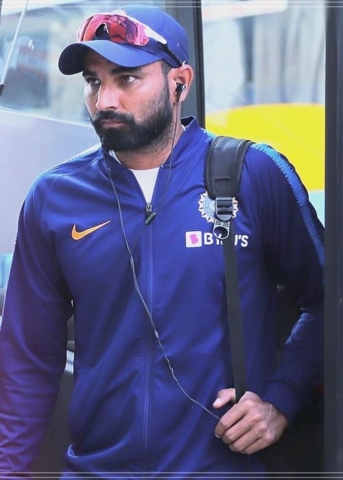 Mohammad Shami as seen in a picture taken in Kolkata, West Bengal in November 2019