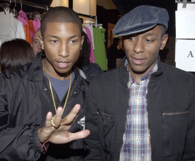 Mos Def (Right) as seen in a picture alongside Pharrell Williams in January 2016